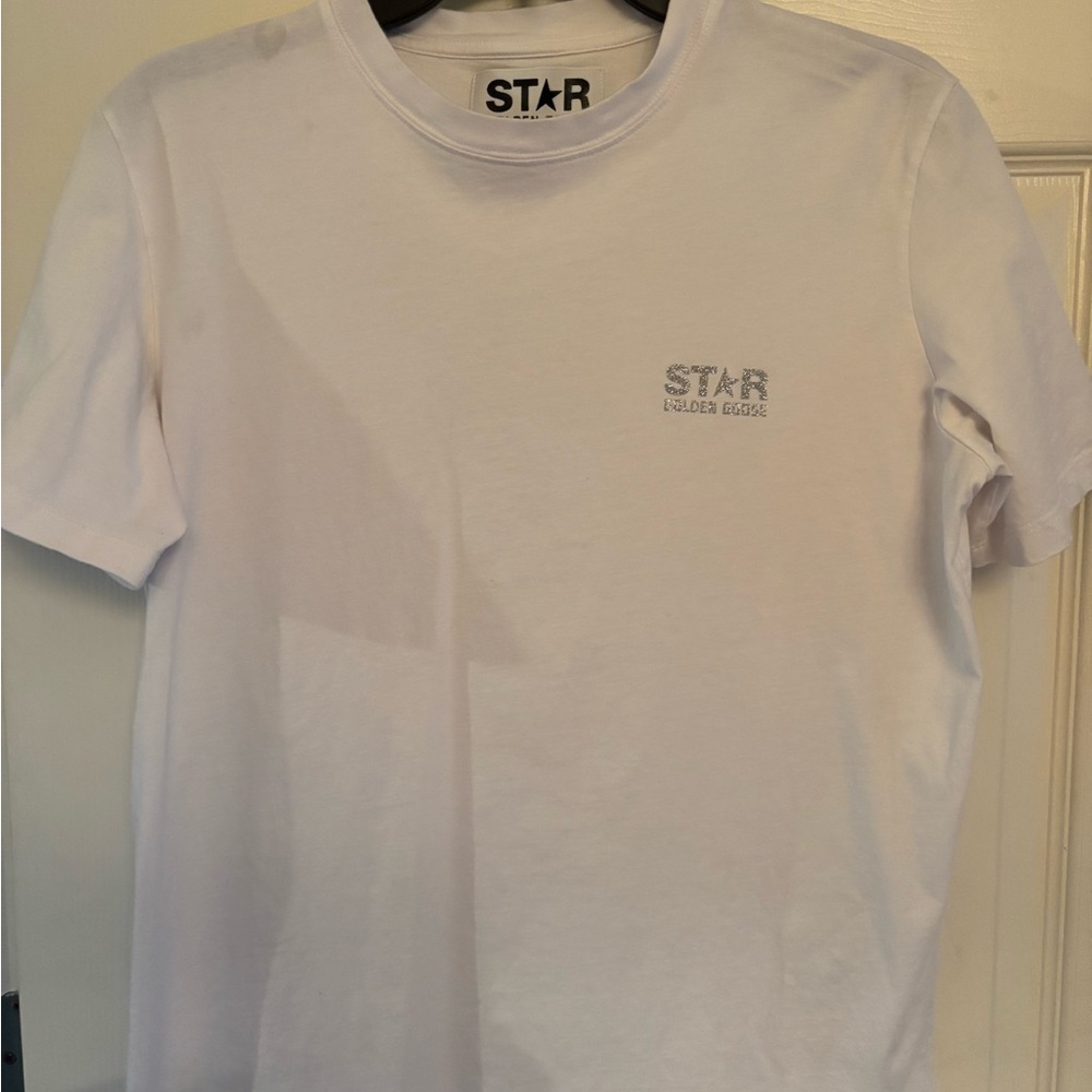 Golden Goose White Short Sleeve Tee